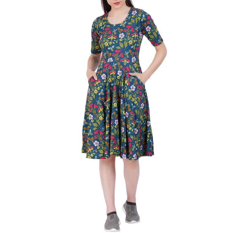 Pollinator Twirl Dress